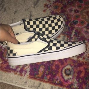 Checkered vans